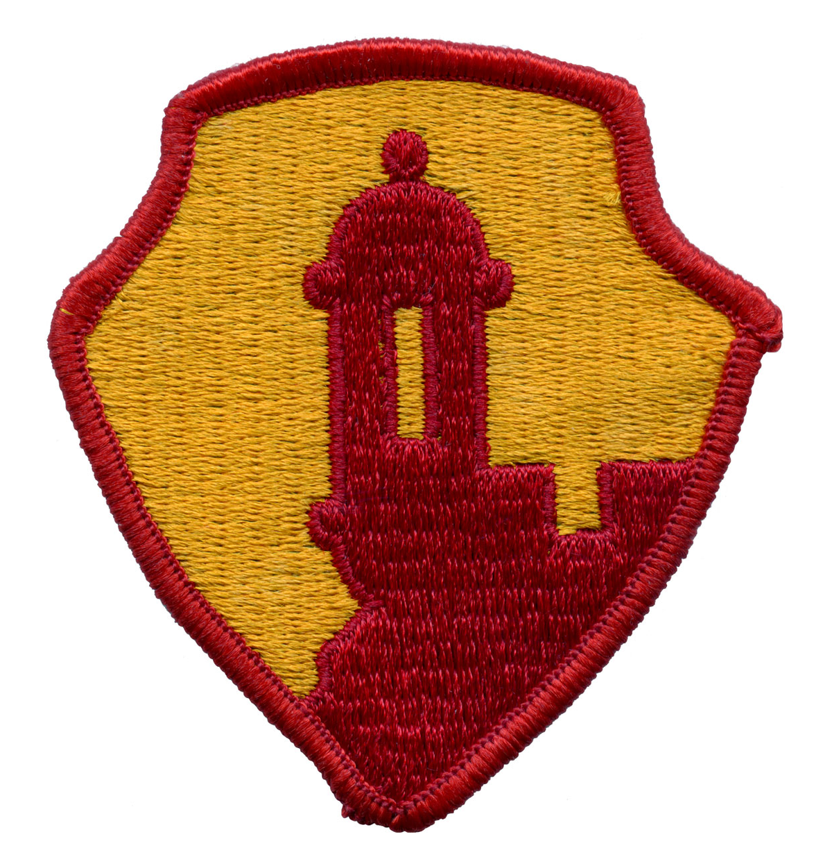 1st Mission Support Command Full Color Dress Patch