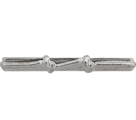 2 Silver Knot G.C. Clasp Ribbon Device