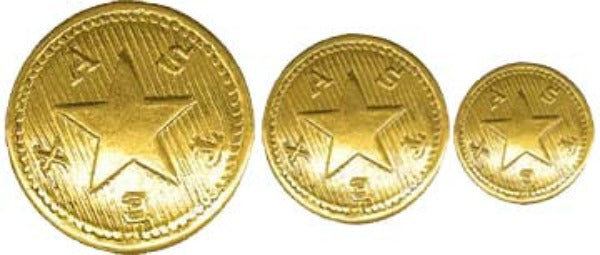 Civil War Confederate Brass Texas Buttons Waterbury