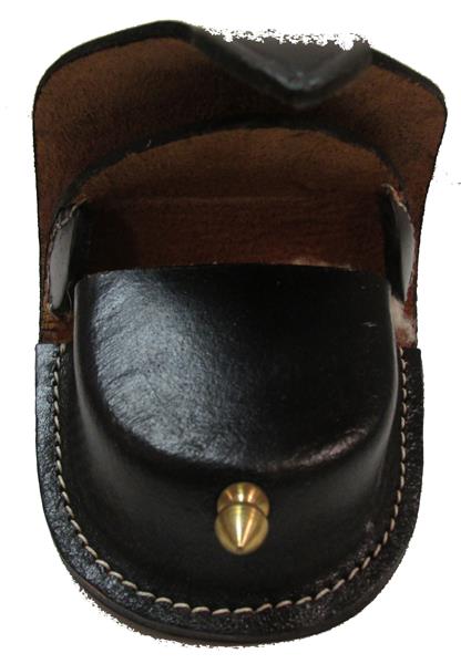 Civil War U.S. Leather Cap Box