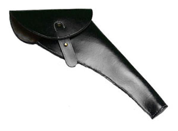 Civil War Leather Pistol Holster - Right Handed/Left Side Forward Butt