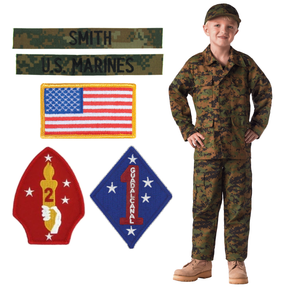 Kids Military Uniform Package - Woodland Digital
