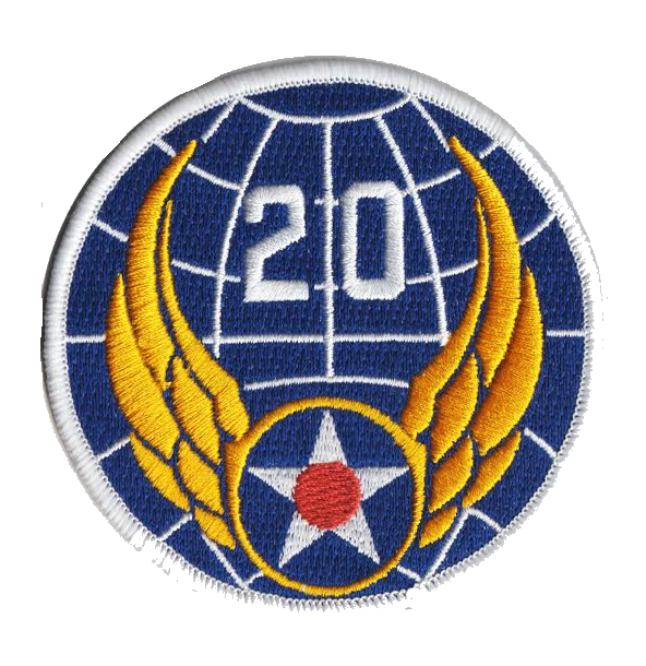 20th Air Force Patch - Army Air Corps Novelty Patches