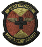 20th Medical Support Squadron OCP Patch - Spice Brown
