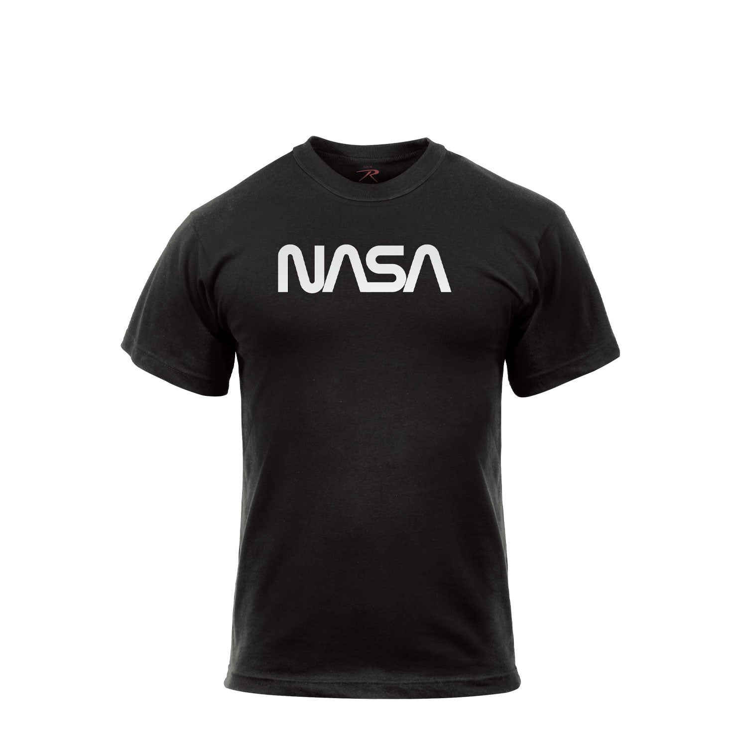 Rothco Authentic NASA Worm Logo T-Shirt - Black