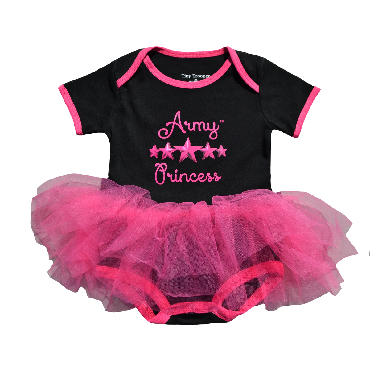 Army Princess Baby Girl Tutu Bodysuit for Infants