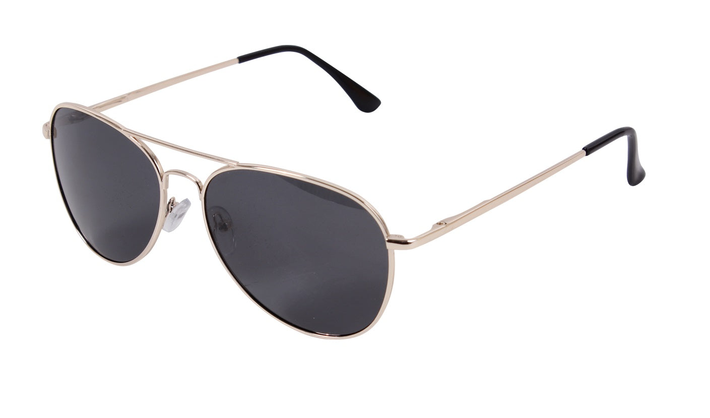 Rothco 58mm Polarized Sunglasses Gold / Smoke