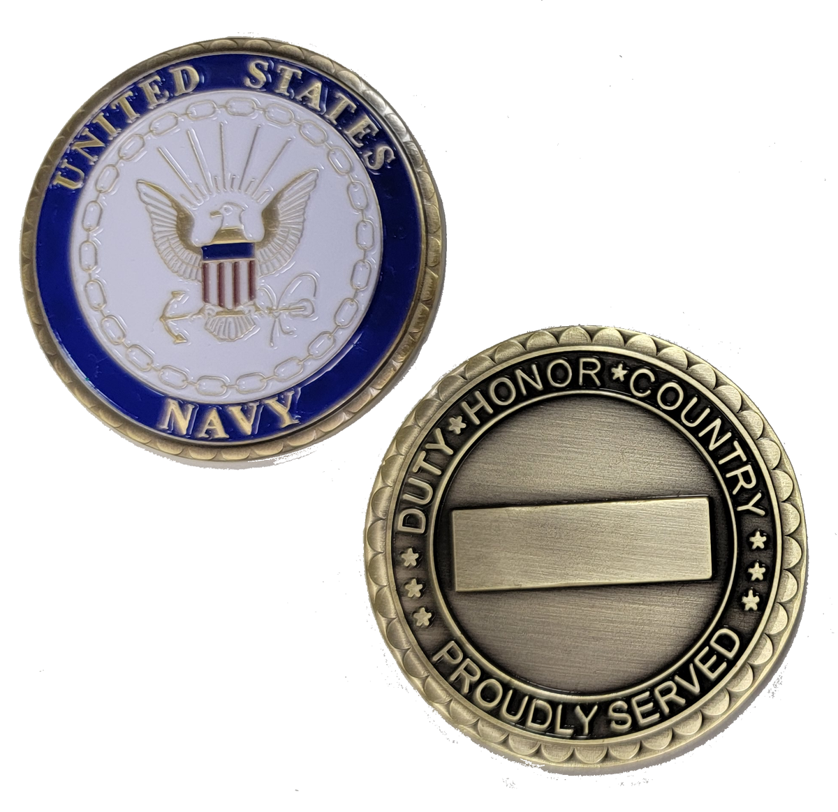 U.S. Navy Insignia Challenge Coin
