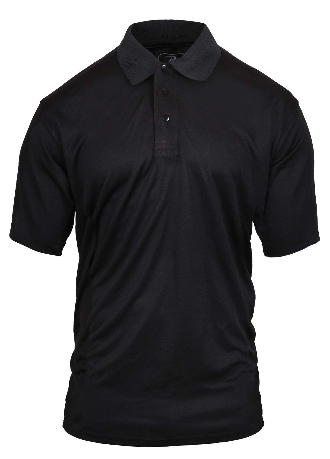 Rothco Moisture Wicking Security Polo Shirt With Back Print Only