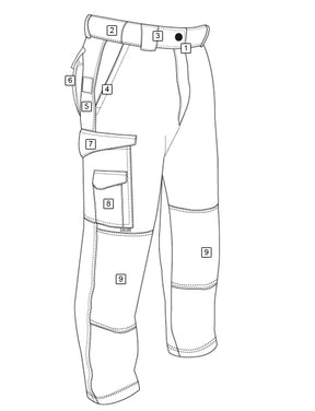 Men's TRU-SPEC 24-7 Series Lightweight Tactical Pants - Dark Navy