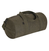 Rothco Waxed Canvas Shoulder Duffle Bag - 19 Inch Olive Drab