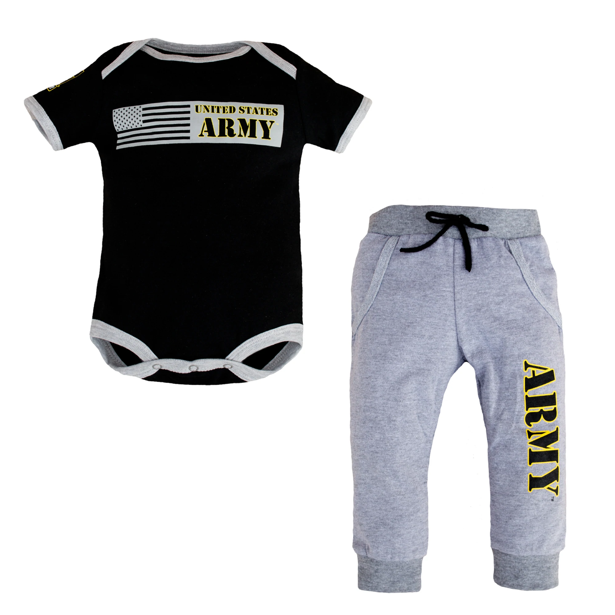 Army Baby 2 Piece Jogger Set for Infants