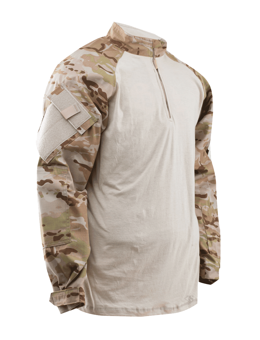 Tru-Spec T.R.U.® 1/4 Zip Combat Shirt - MultiCam® Arid™