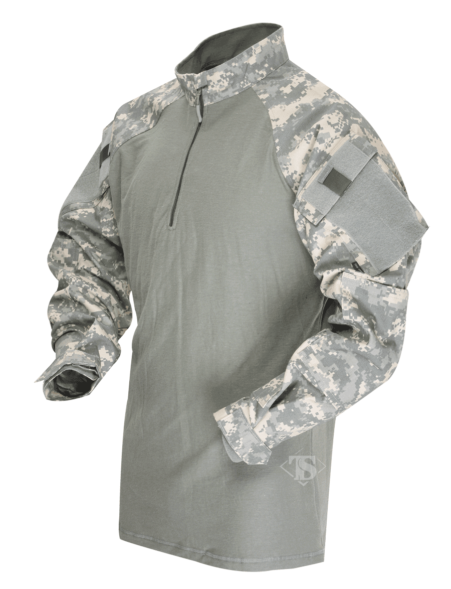 Tru-Spec T.R.U.® 1/4 Zip Combat Shirt - Army Digital Camo