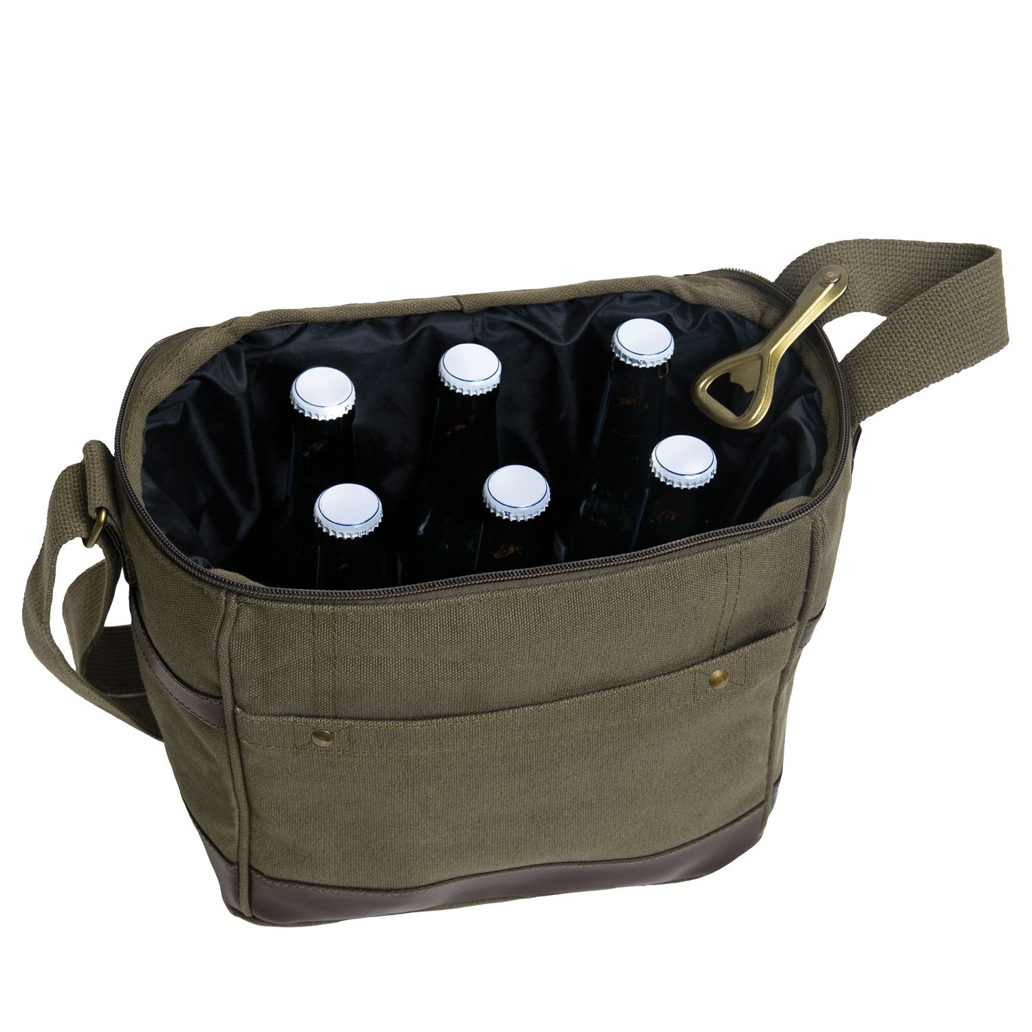 Rothco Canvas Insulated Cooler Bag Olive Drab