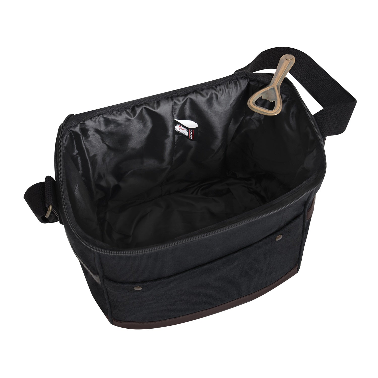 Rothco Canvas Insulated Cooler Bag Black
