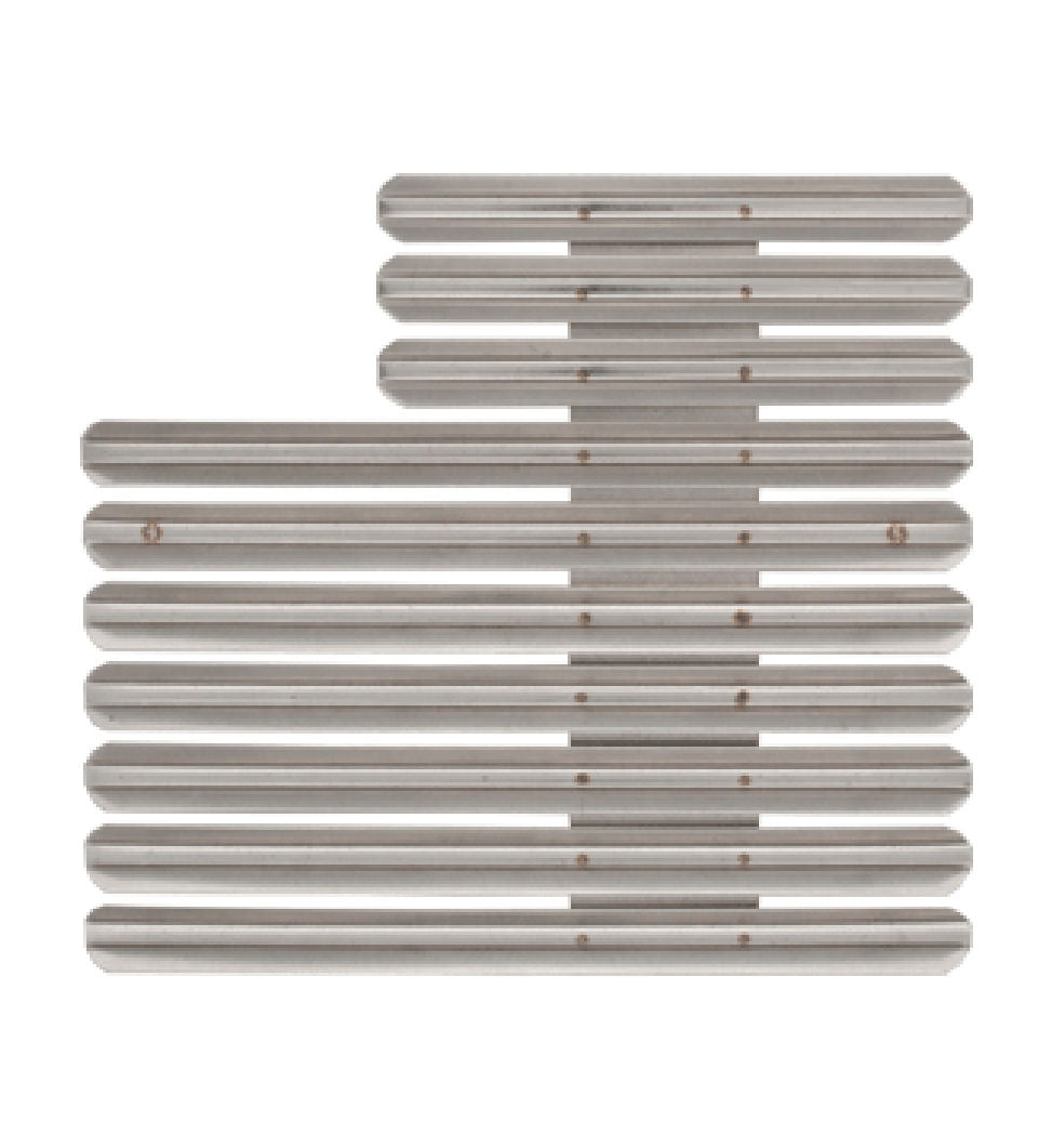 Ribbon Bar Holder No Gap - Staggered Right - 27 Ribbons