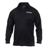 Rothco Moisture Wicking Long Sleeve Security Polo