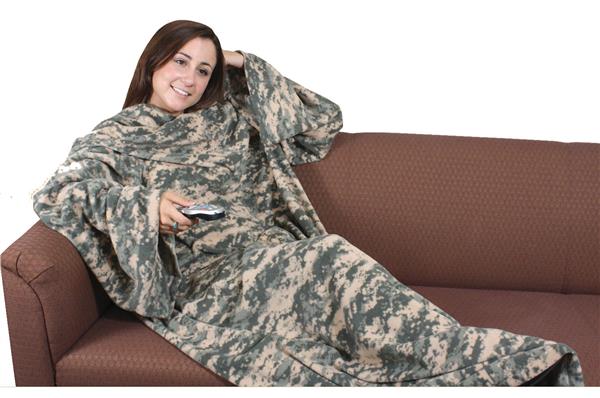 Military Sleeved Blanket  - USMC  Closeout Buy Now and Save