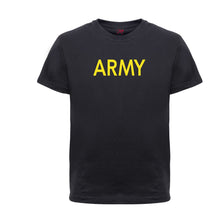 Rothco Kids Army Physical Training T-Shirt Black