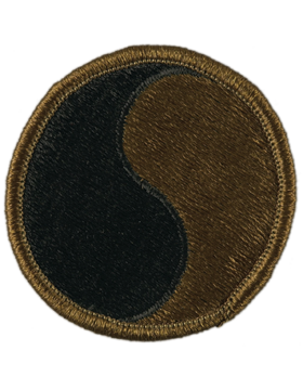 29th Infantry Division OD-Black Subdued Patch - CLOSEOUT Buy Now and Save !