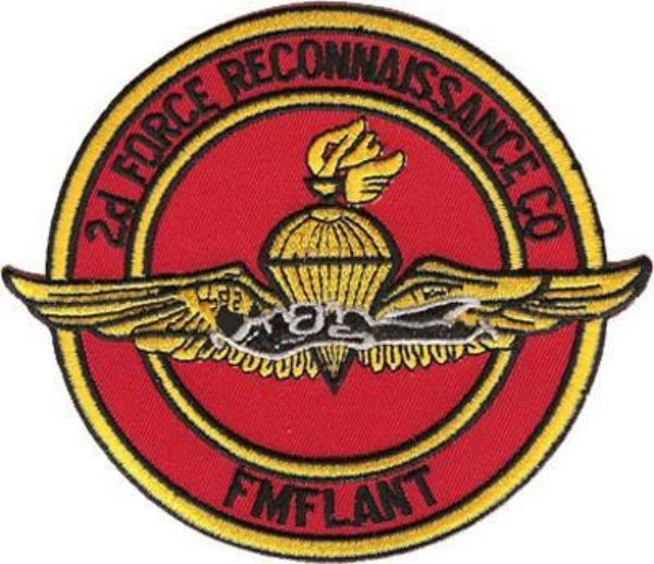 2nd Force Reconnaissance USMC Patch - FMFLANT - CLEARANCE!