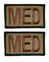 2 Pack of Air Force MED OCP Patch Spice Brown - Medical