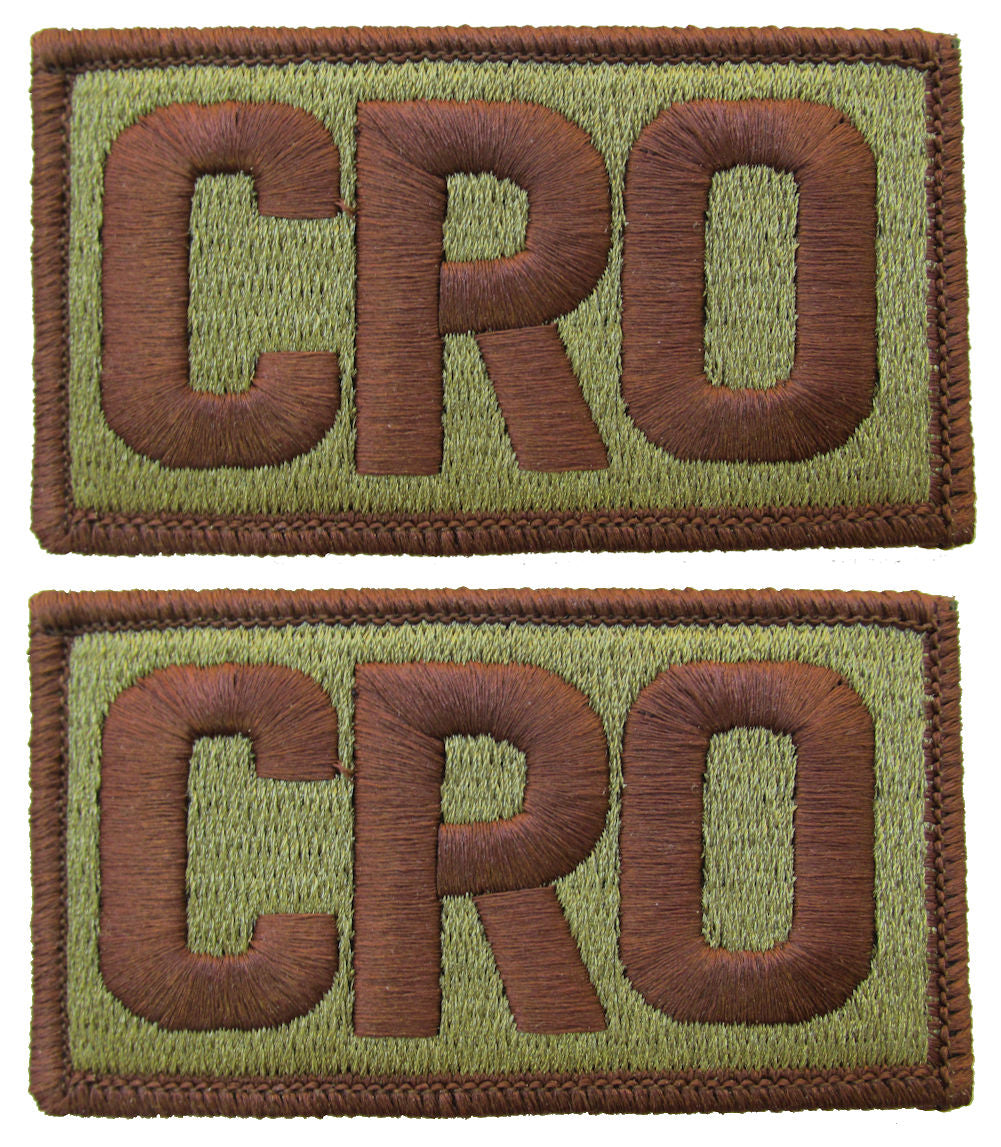 2 Pack of Air Force CRO OCP Patch Spice Brown - Combat Rescue Officer