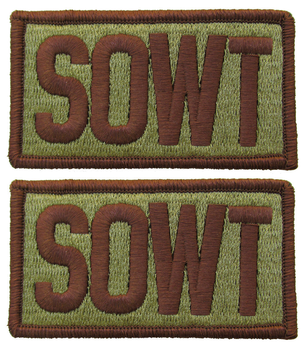 2 Pack of Air Force SOWT OCP Patch Spice Brown - Special Operation Weather Team