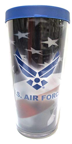 U.S. Air Force Wing Thermal Insulated 16oz Tumbler with Lid