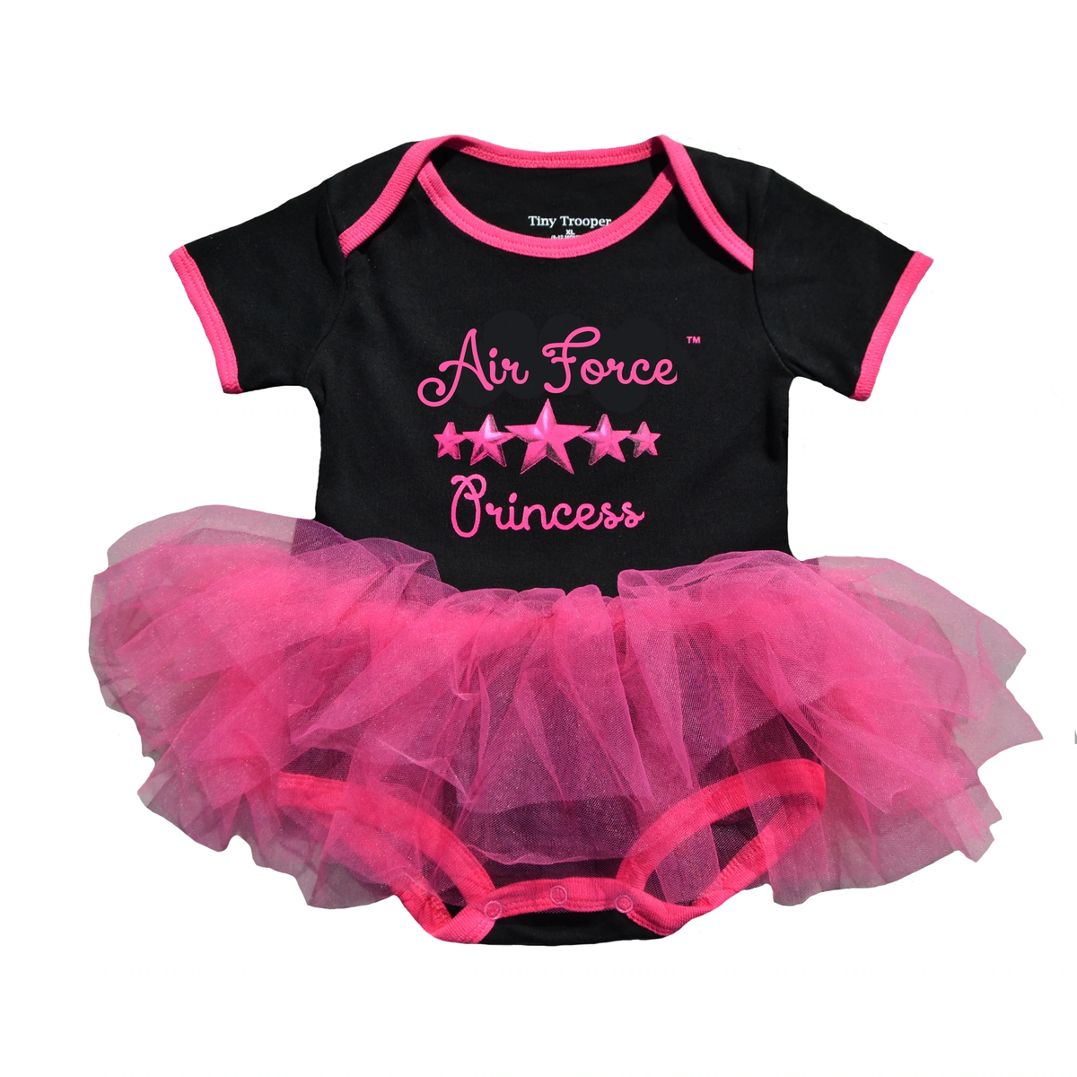 Air Force Princess Baby Girl Tutu Bodysuit for Infants
