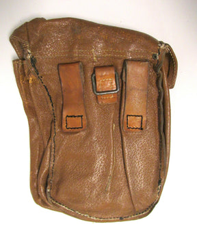 Czech Leather Ammo Pouch for VZ 58 - Used European Military Surplus