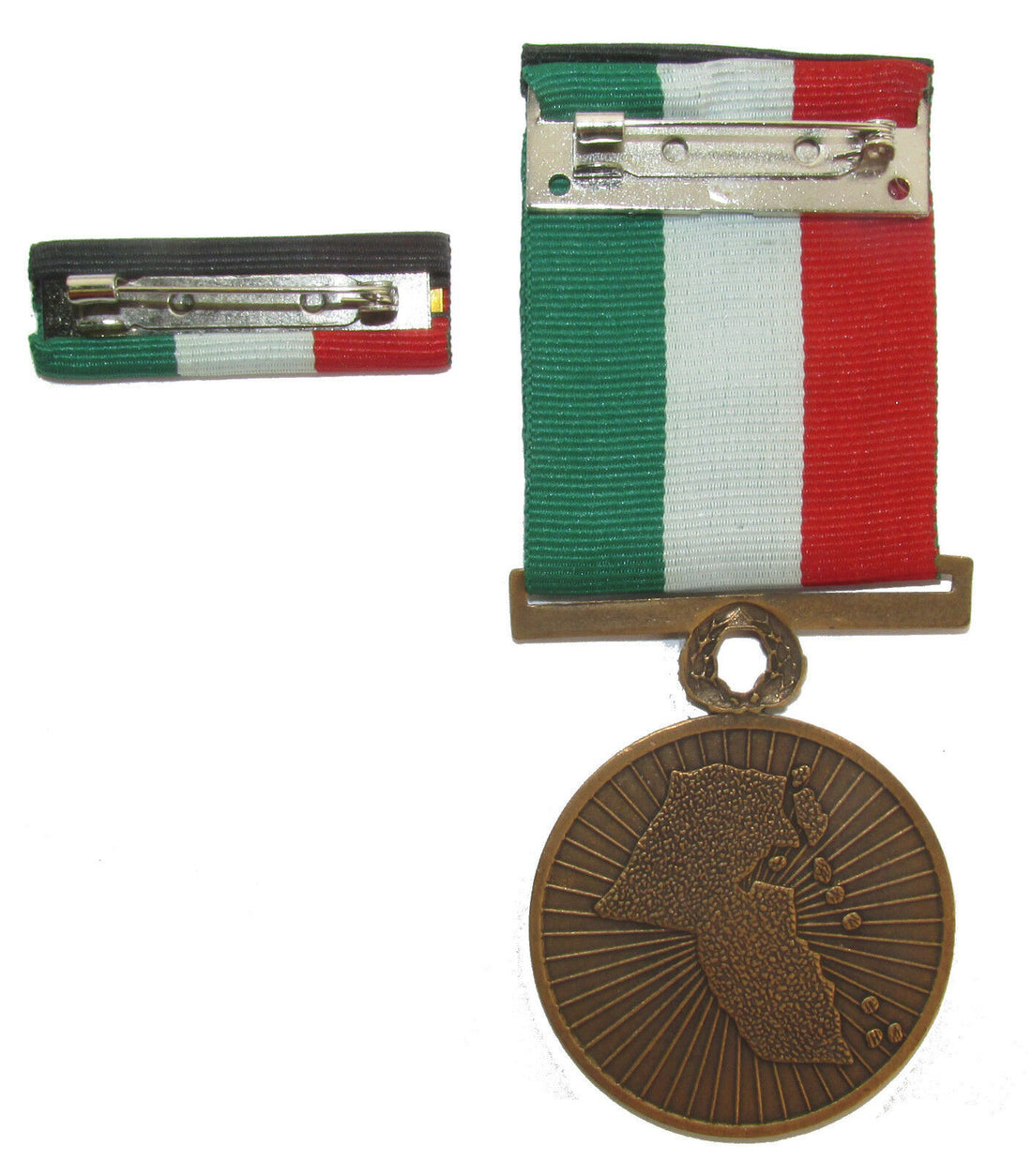 Authentic Kuwait Liberation Medal & Ribbon Set - Genuine U.S. Military