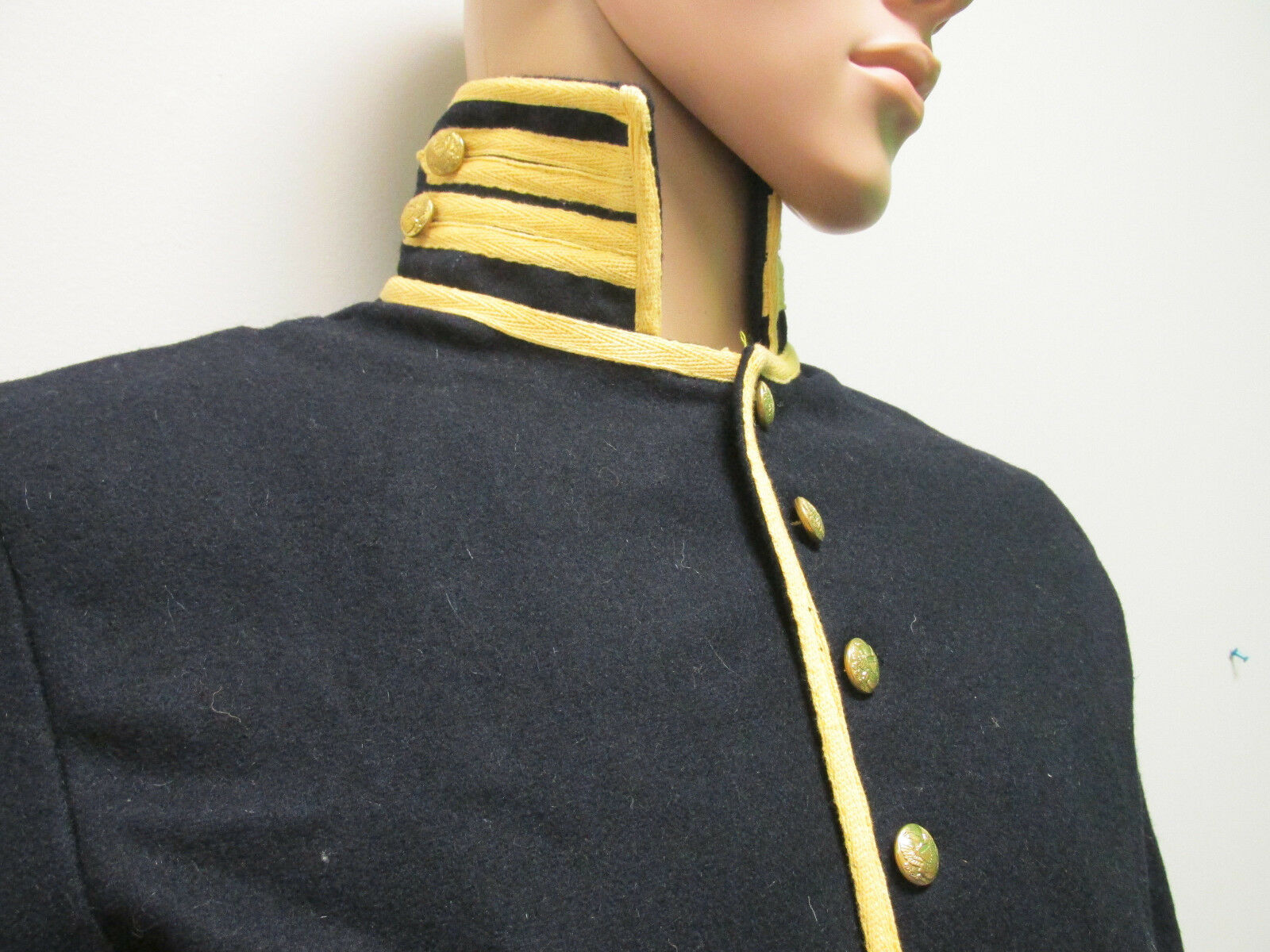 Civil War Reenactment U.S. Mounted Service Shell Coat CAVALRY