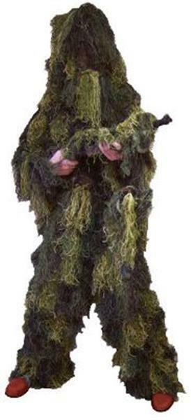 Kids Ghillie Suit Woodland Camouflage - Red Rock Outdoor Gear - Youth Sizes
