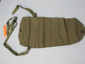 Vintage WWII U.S. NonCombatant Gas Mask Bag M1A2-1-1 -Military Surplus Cloth Bag
