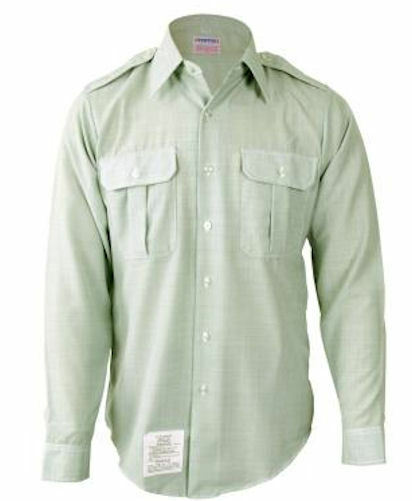 Men's Army Class A/B Long Sleeve Green Dress Shirt - Various Sizes CLOSEOUT Buy Now and Save