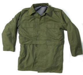 Czechoslovakian M85 Field Parka with Liner - Olive Drab Army Parka Various Sizes