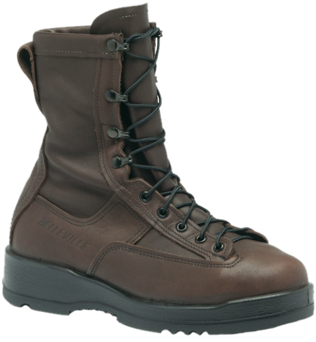 Belleville 330 ST Wet Weather Steel Toe Flight Boots - Chocolate Brown