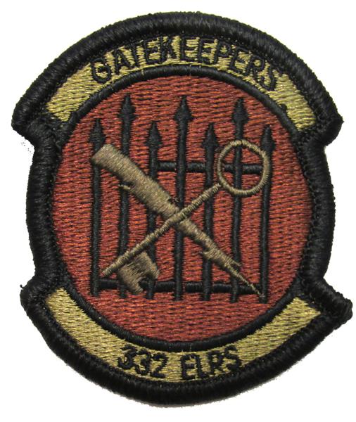 332nd Expeditionary Logistics Readiness Squadron OCP Patch - Spice Brown