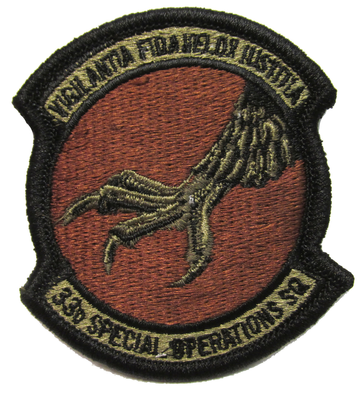 33rd Special Operations Squadron OCP Patch - Spice Brown