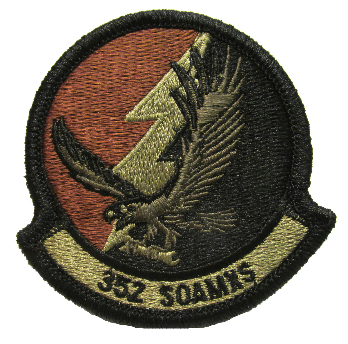 352nd Special Operations Aircraft Maintenance Squadron OCP Patch - Spice Brown