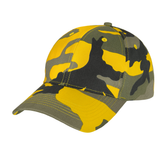 Rothco Color Camo Supreme Low Profile Cap - STINGER YELLOW Camo