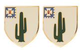 35th Infantry Unit Crest DUI - 1 Pair