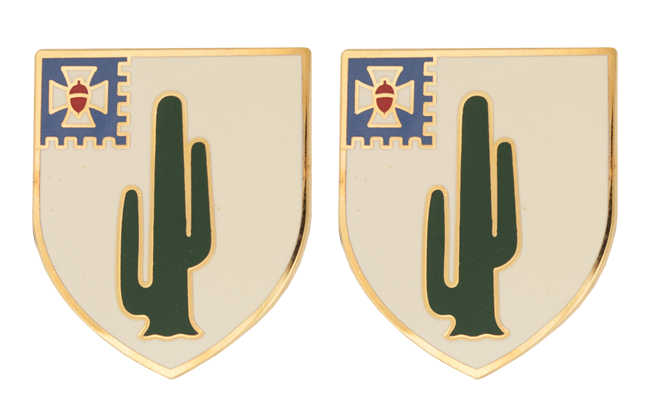 35th Infantry Unit Crest DUI - 1 Pair