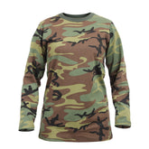 Rothco Womens Long Sleeve Camo T-Shirt