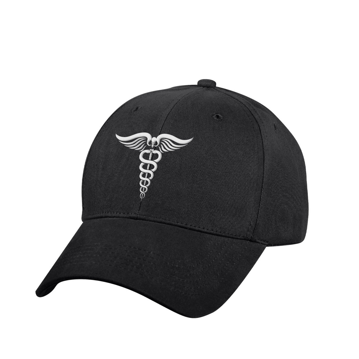 Rothco Medical Symbol (Caduceus) Low Profile Hat White