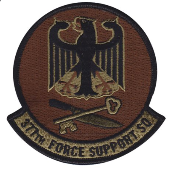 377 Force Support Squadron OCP Patch - Spice Brown