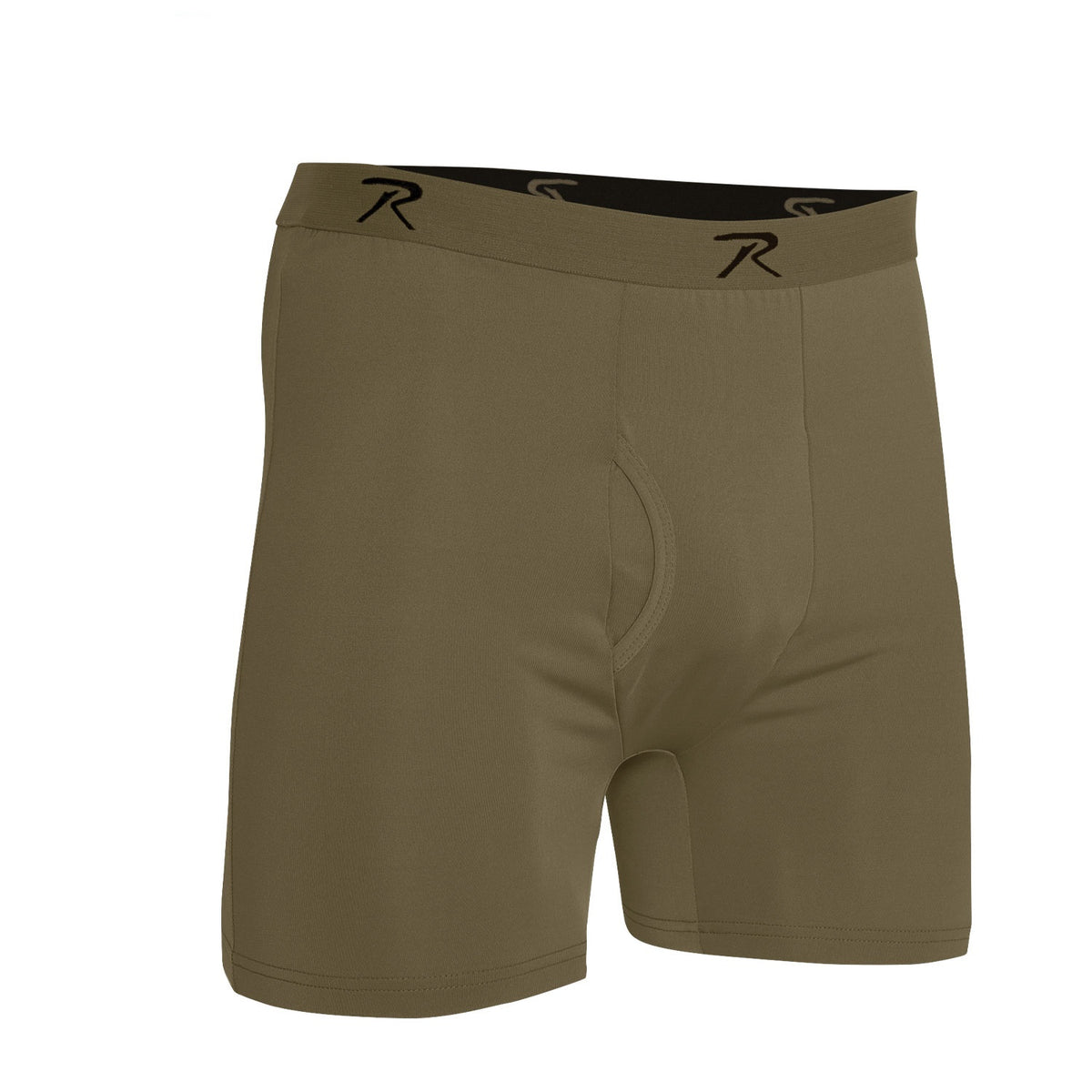 Rothco AR 670-1 Coyote Brown Moisture Wicking Performance Boxer Shorts