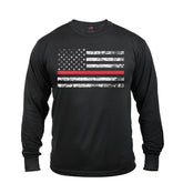 Rothco Thin Red Line Long Sleeve T-shirt